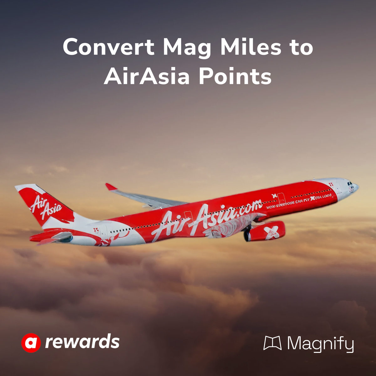 Mag Miles Now Transfer to AirAsia Rewards