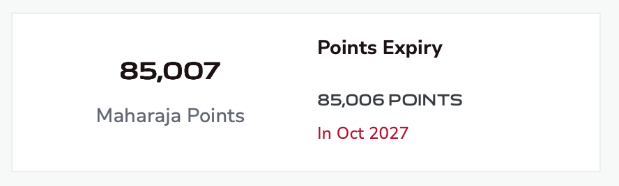 Points Expiry