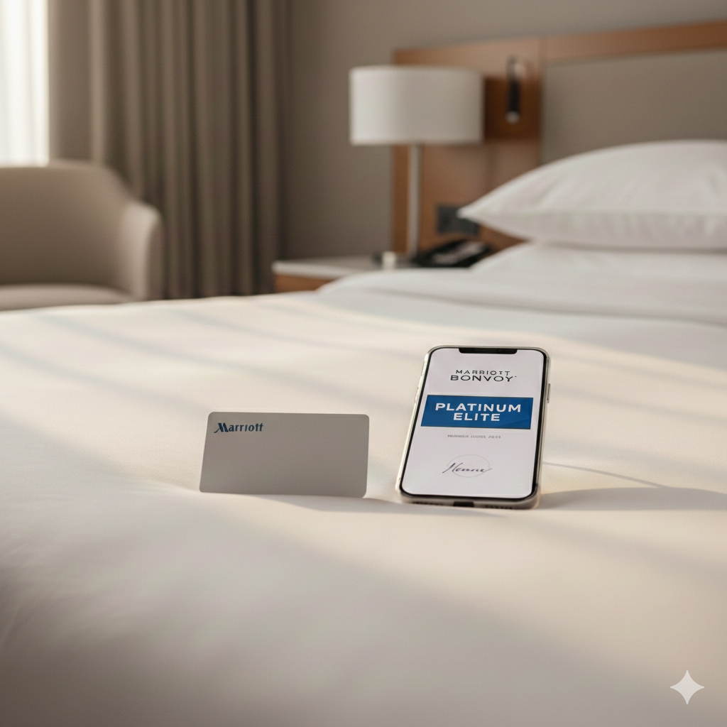 Compte Marriott Platinum Neuf – Statut Prolongé Jusqu'à Janvier 2027 – 120 Jours