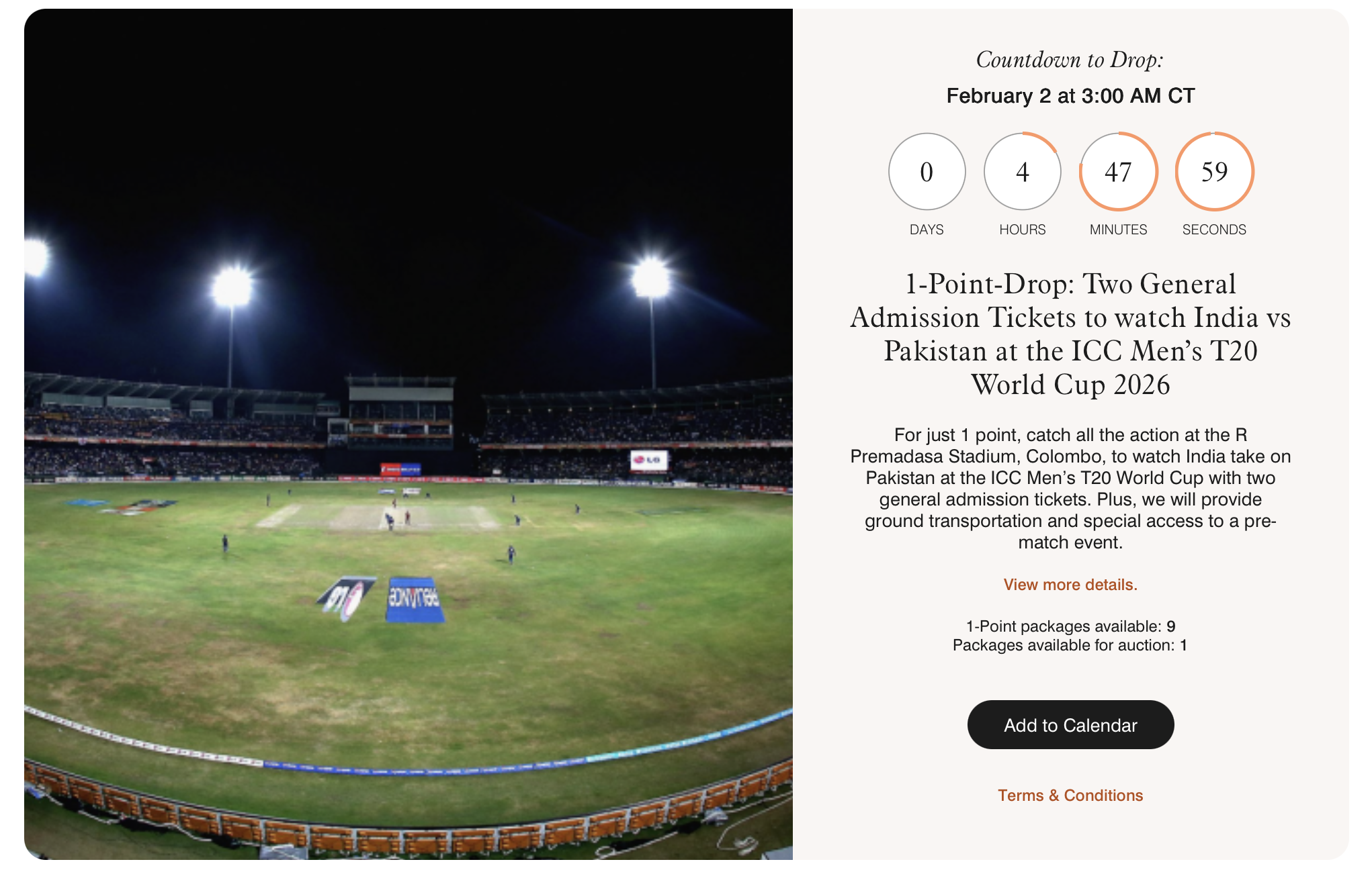 India vs Pakistan T20 World Cup 2026