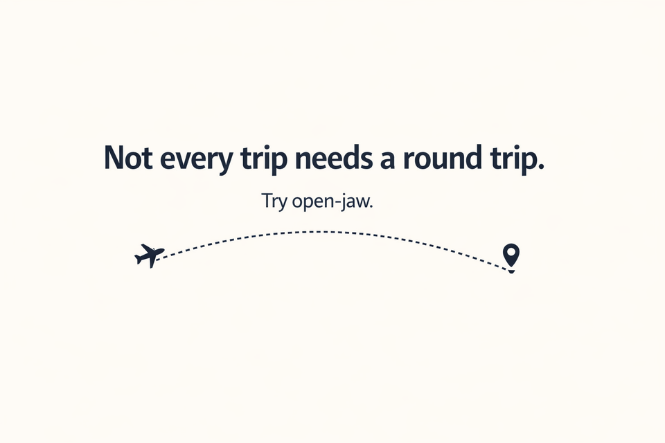 What is an Open-Jaw Flight (And Why You Should Book One)