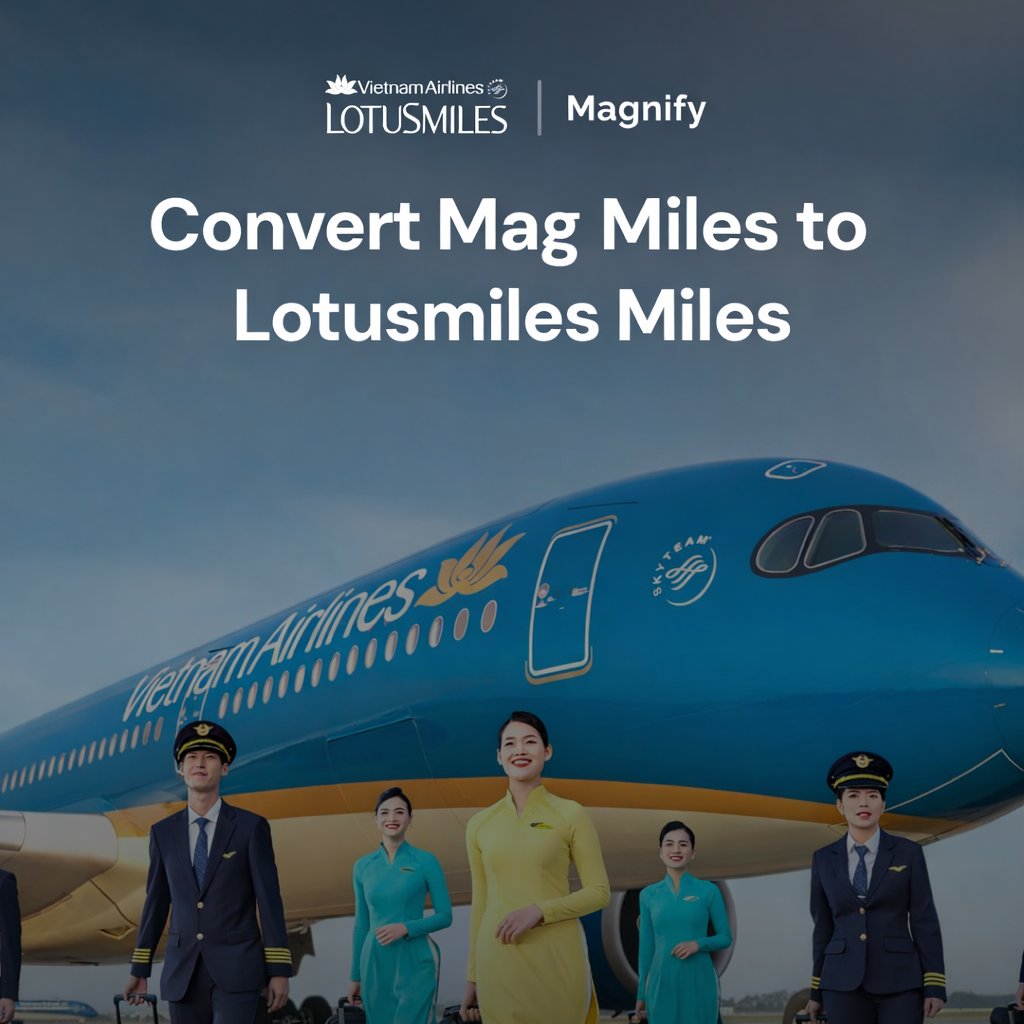 Mag Miles Now Transfer to Vietnam Airlines LotusSmiles