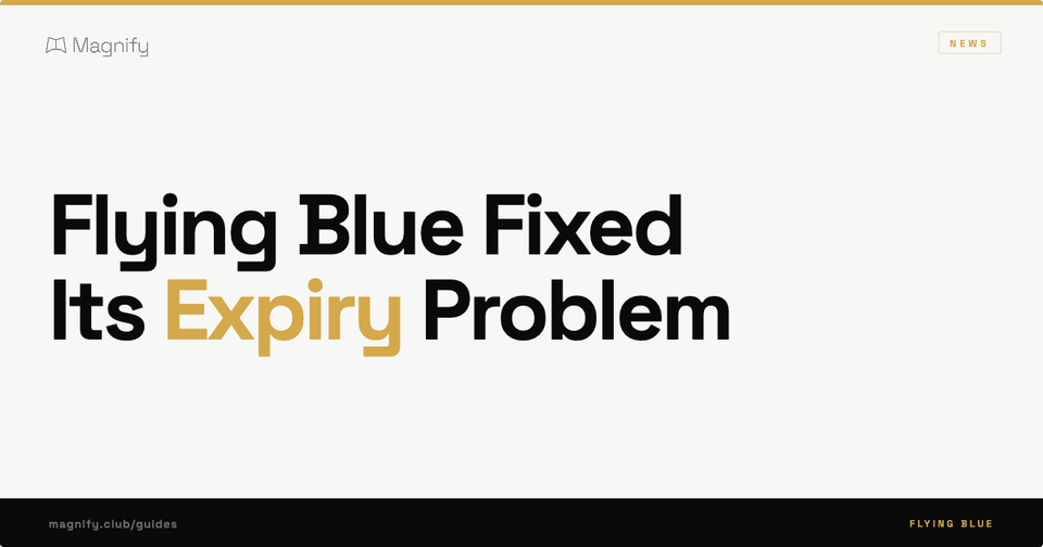 Flying Blue Just Fixed Its Biggest Problem for Indian Members